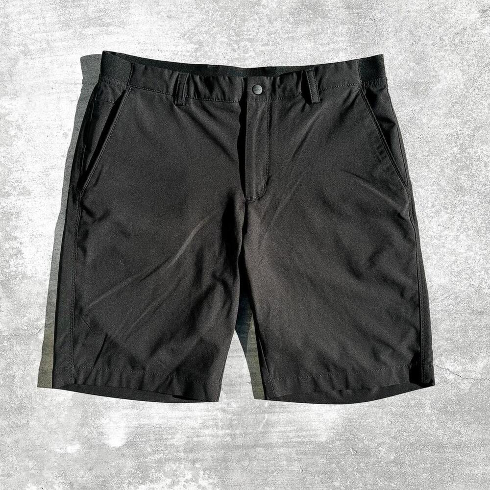Greg Norman Black/charcoal Performance Pant hybrid casual shorts swim shorts 🩳